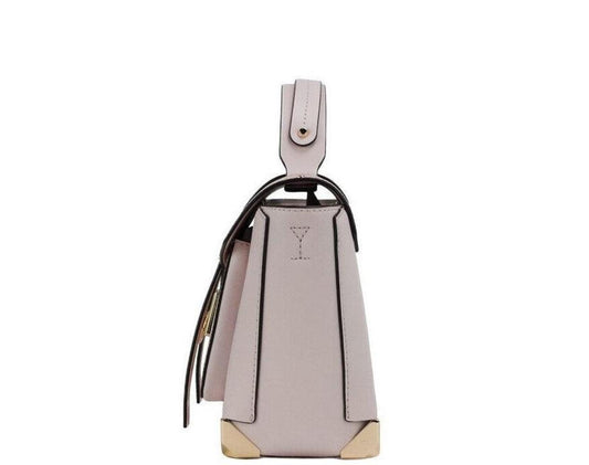 Michael Kors Manhattan Medium Powder Blush PVC Top Handle Purse Satchel Women's Handbag