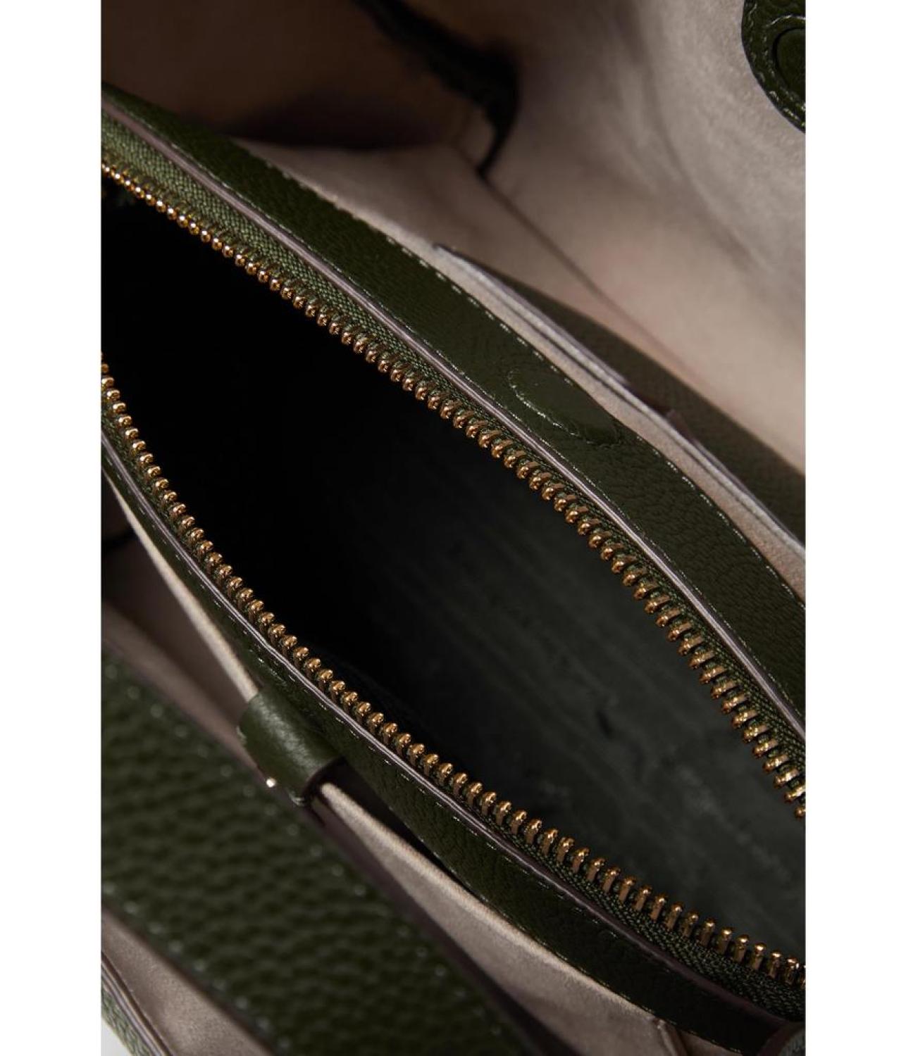 Knott Pebbled Leather Medium Crossbody Tote