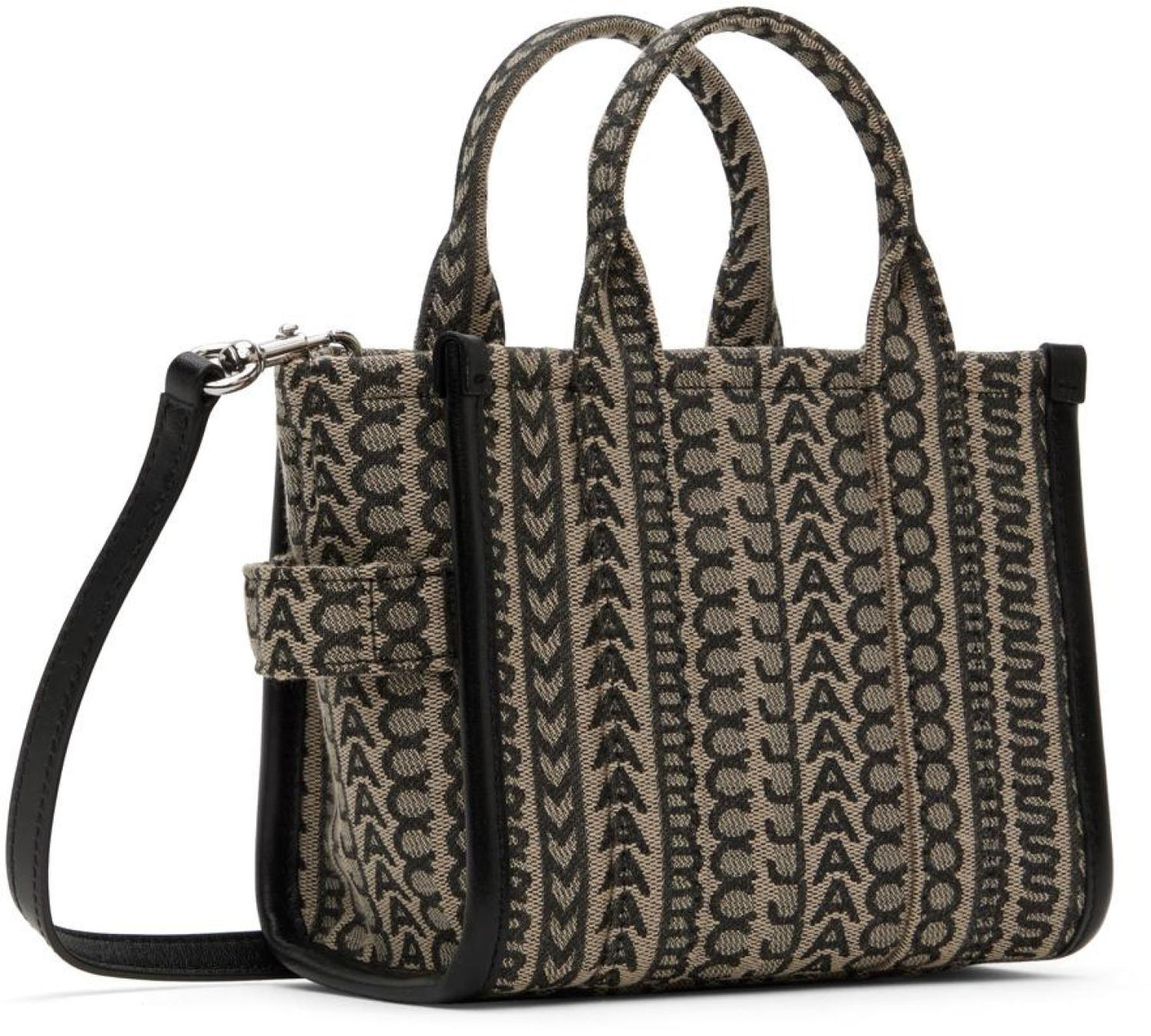 Beige 'The Monogram Mini' Tote
