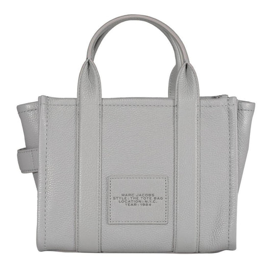 Marc Jacobs Logo Printed Zip-Up Small Tote Bag