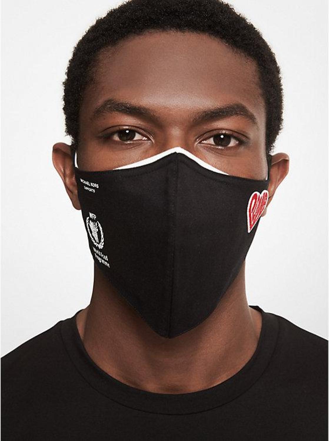 Watch Hunger Stop LOVE Organic Cotton Face Mask