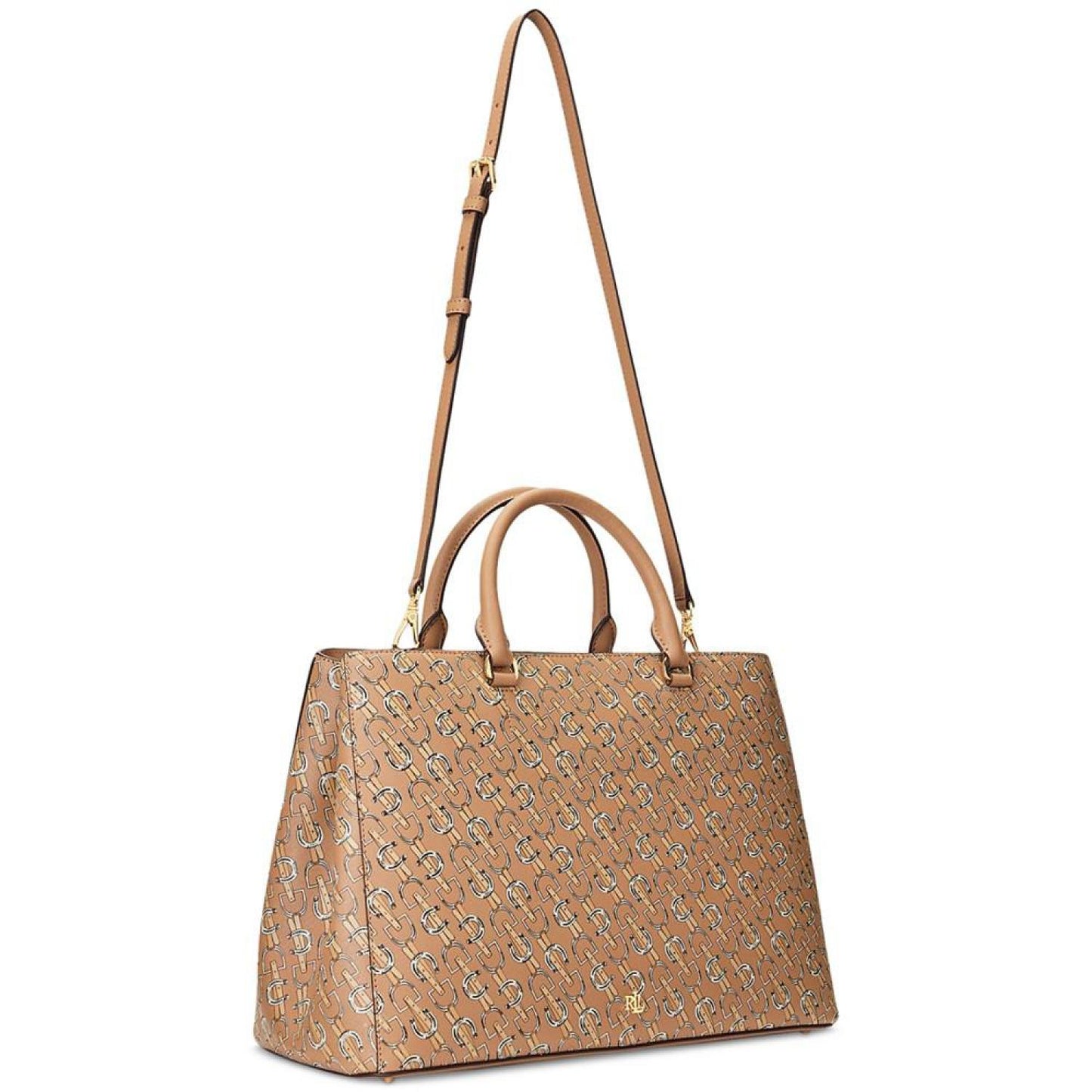 Hanna Crosshatch Leather Large Satchel