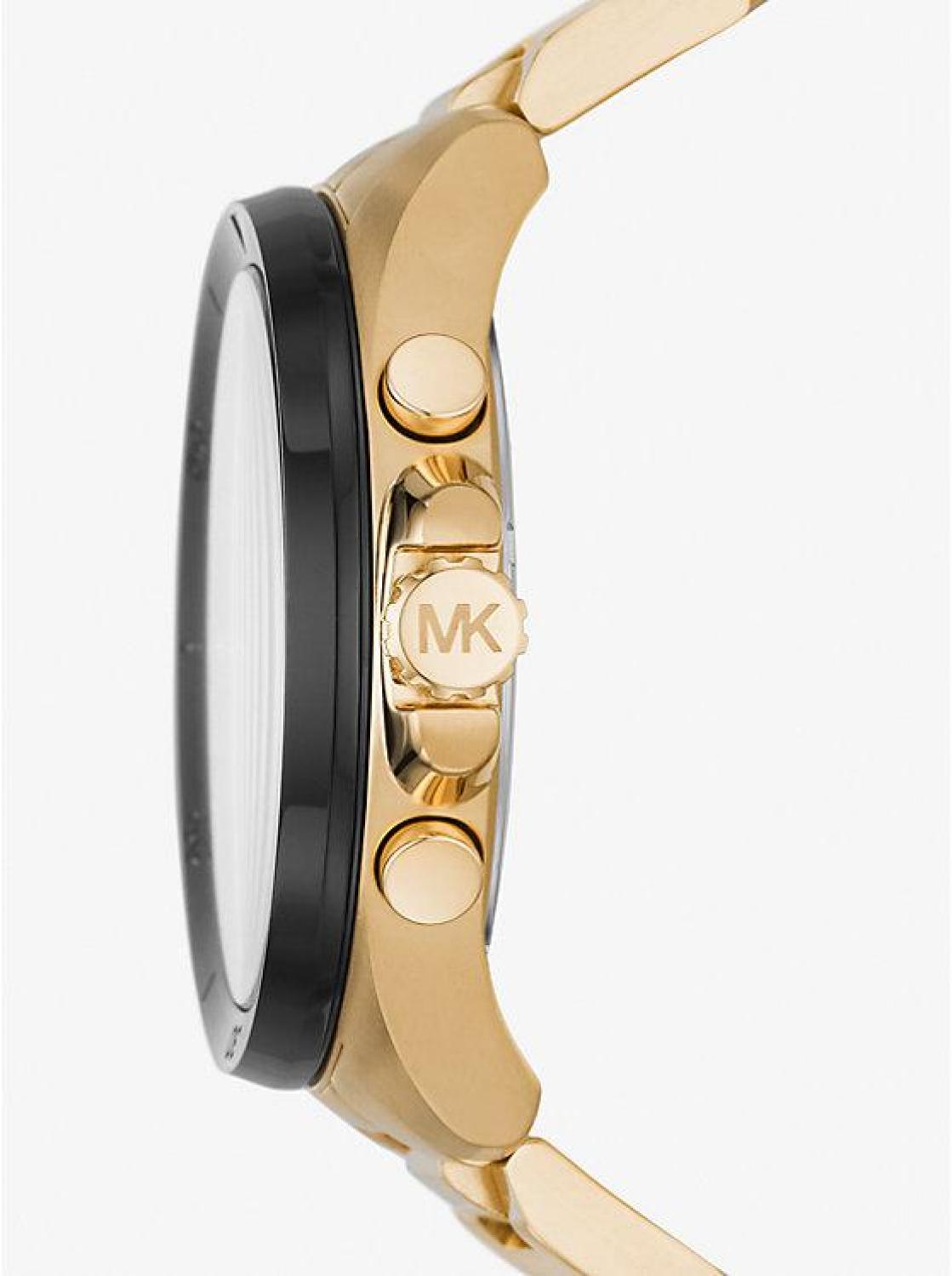 Oversized Brecken Gold-Tone Watch