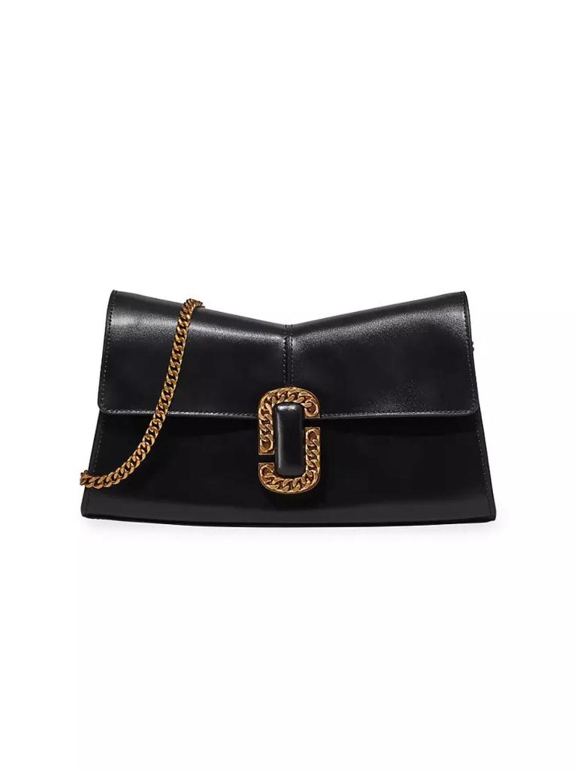 The St. Marc Convertible Leather Clutch