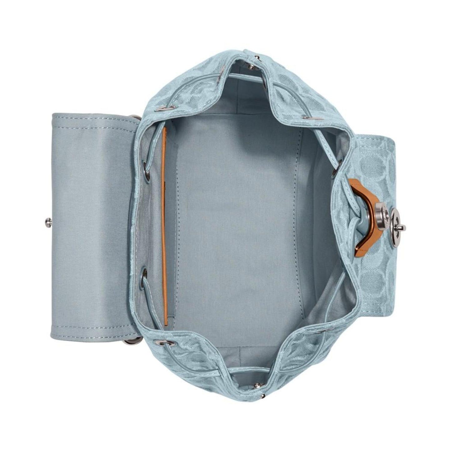 Riya 21 Signature Washed Denim Small Backpack