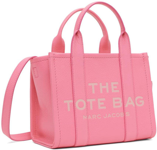 Pink 'The Leather Small' Tote