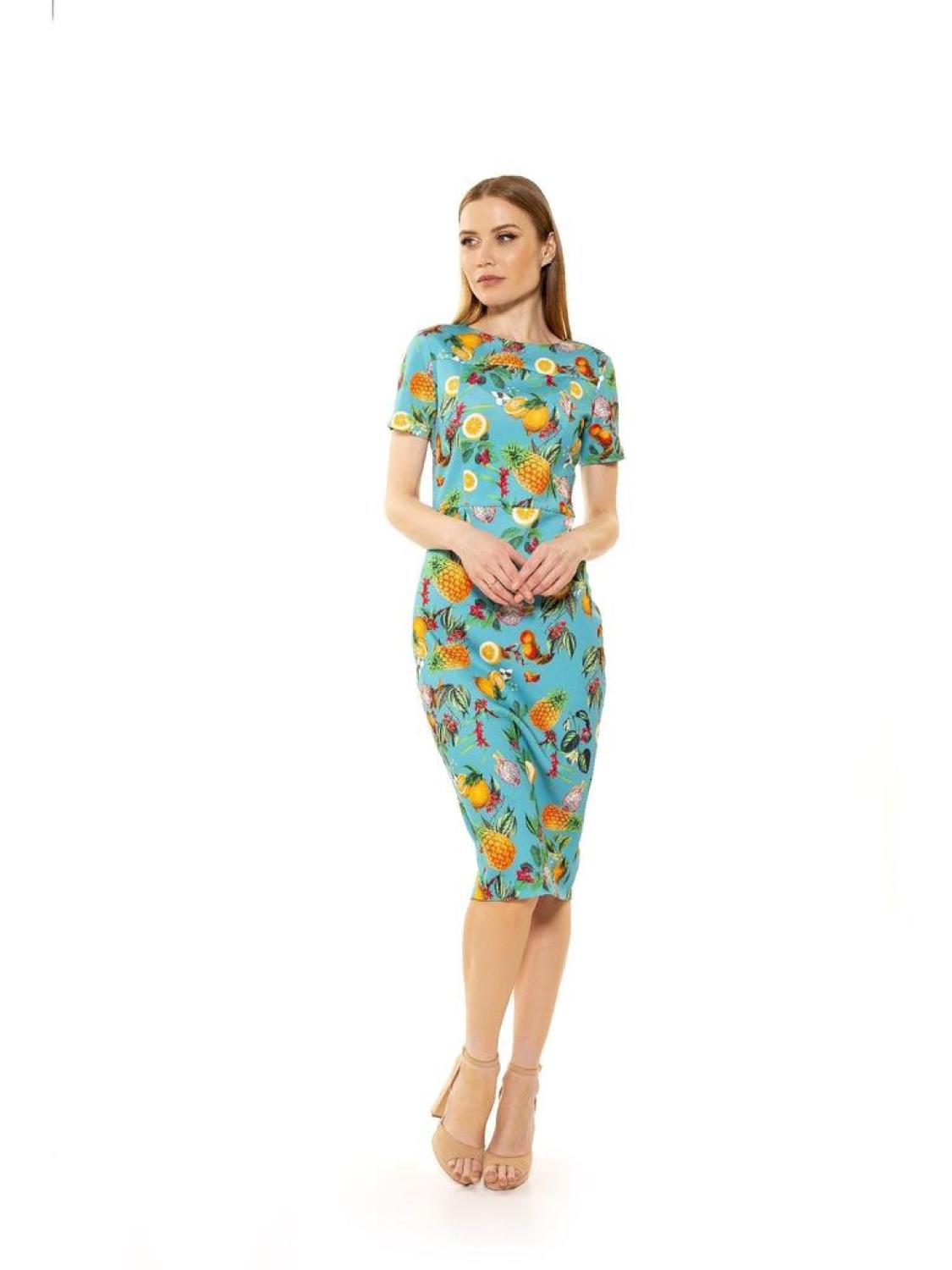 Scuba Midi Dress