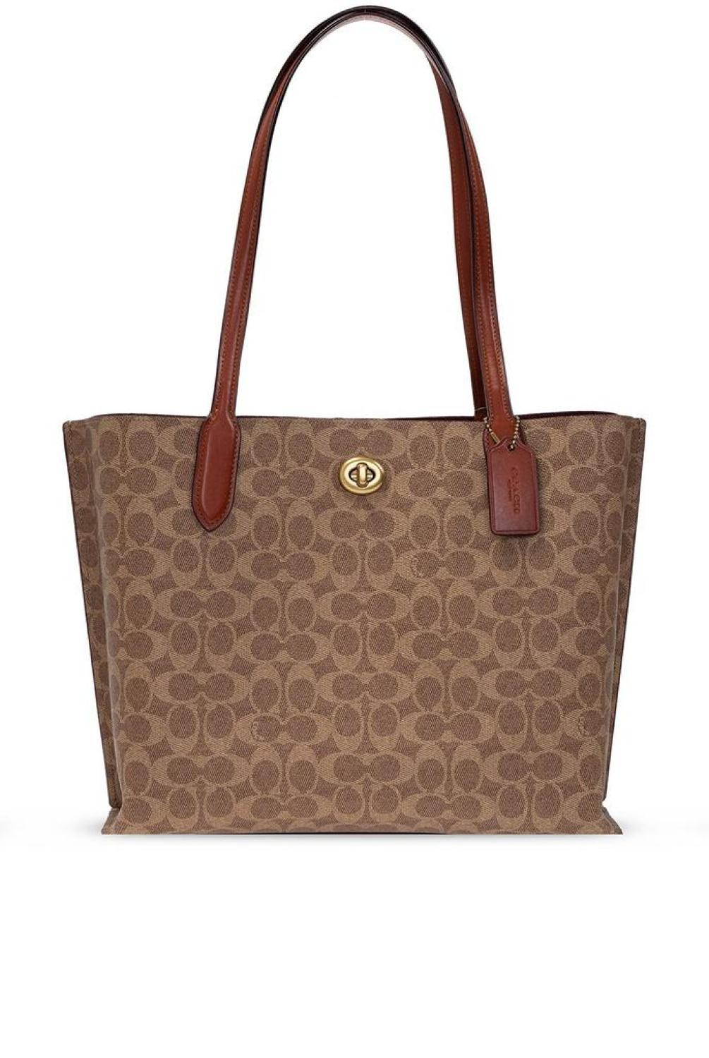Coach Willow Twist-Lock Tote Bag