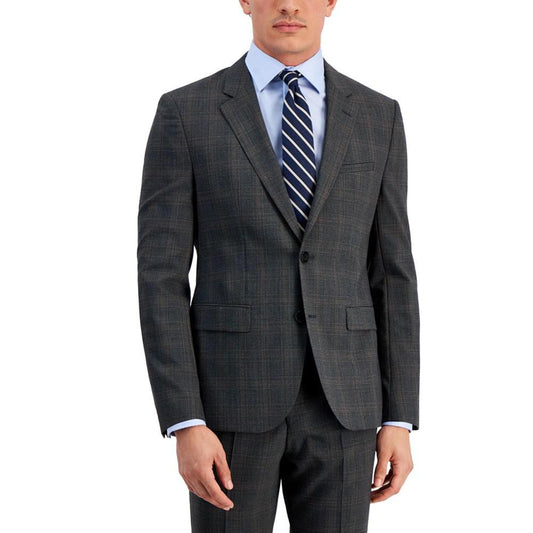 Men's Modern-Fit Wool Blend Suit Jacket