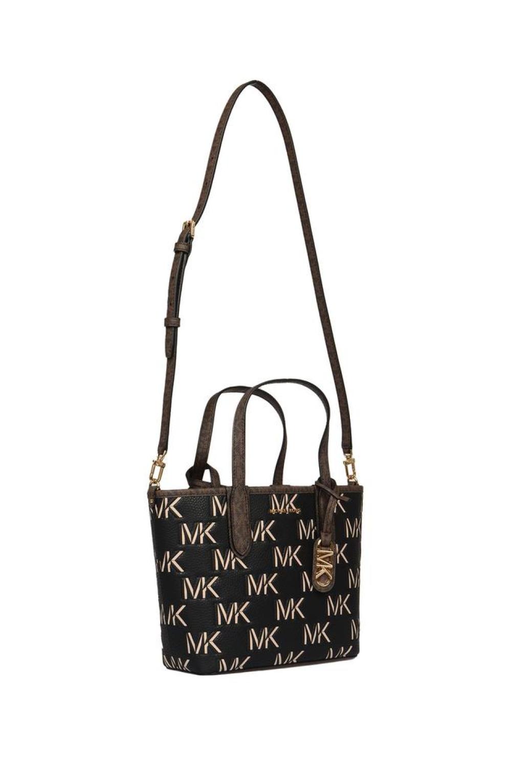 Michael Kors Eliza All-Over Logo Printed Tote Bag