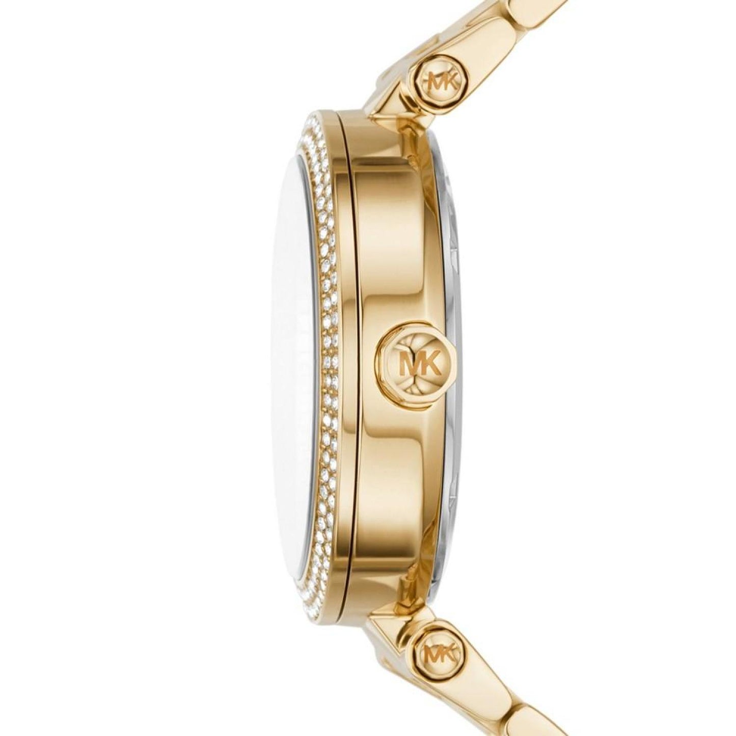 Women's Parker Three-Hand Gold-Tone Stainless Steel Bracelet Watch 39mm