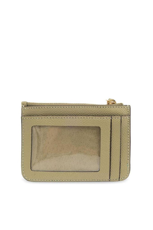 Coach Logo Plaque Mini Card Case