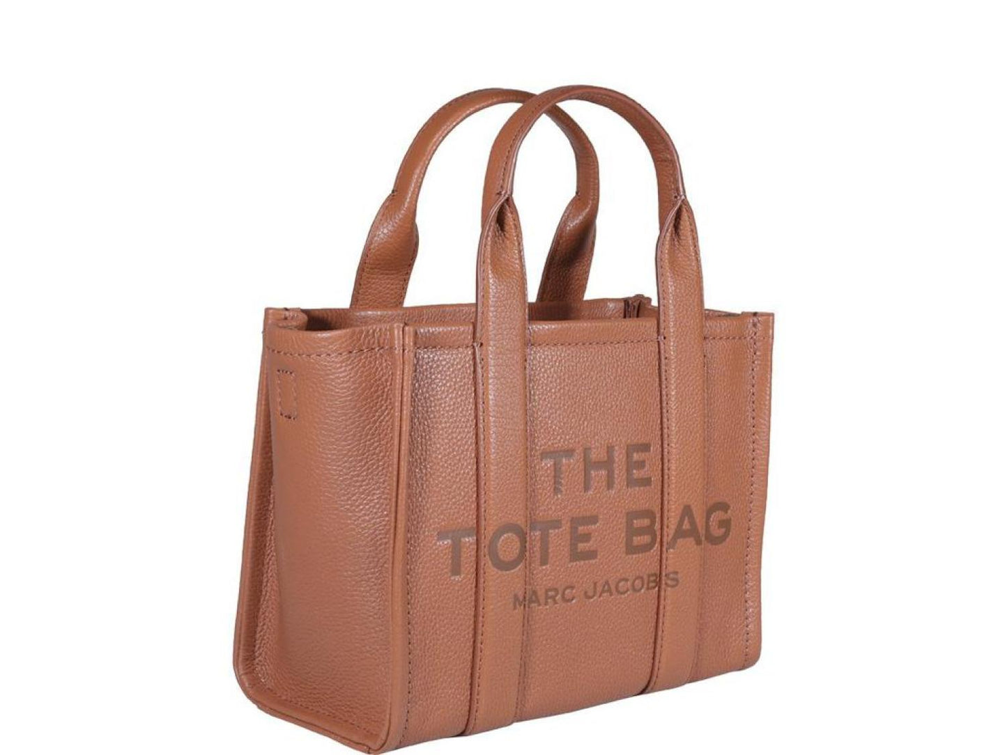 Marc Jacobs Logo Embossed Mini Tote Bag