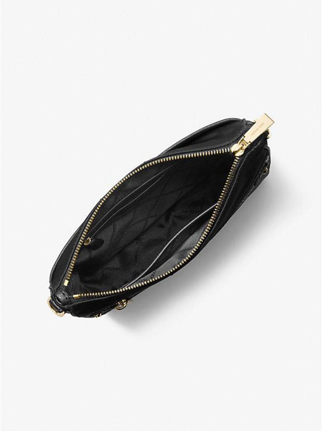 Jet Set Large Nylon Gabardine Messenger Bag