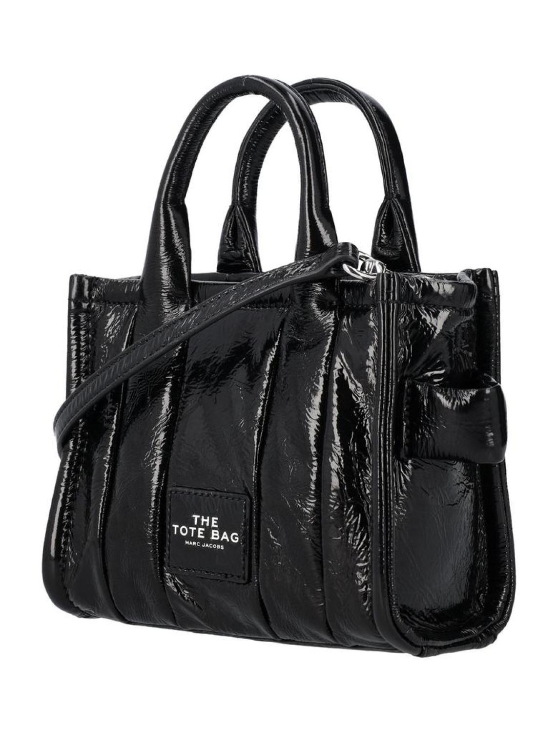 Marc Jacobs The Shiny Crinkle Micro Tote Bag