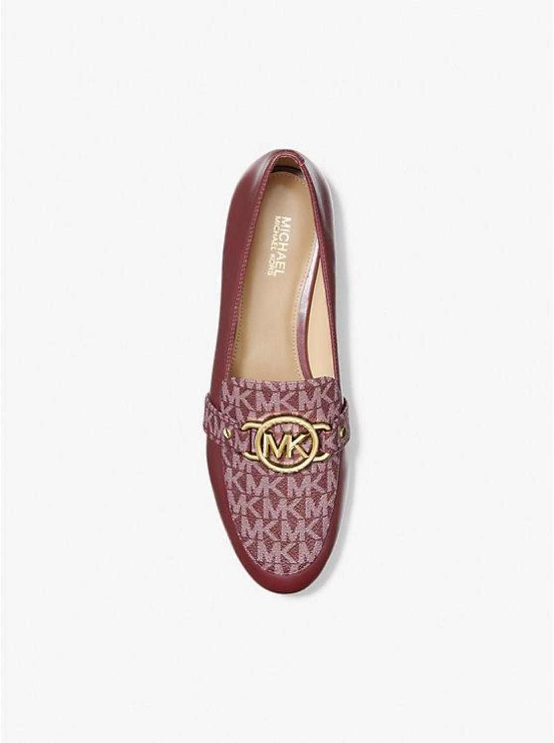 Rory Leather and Logo Loafer