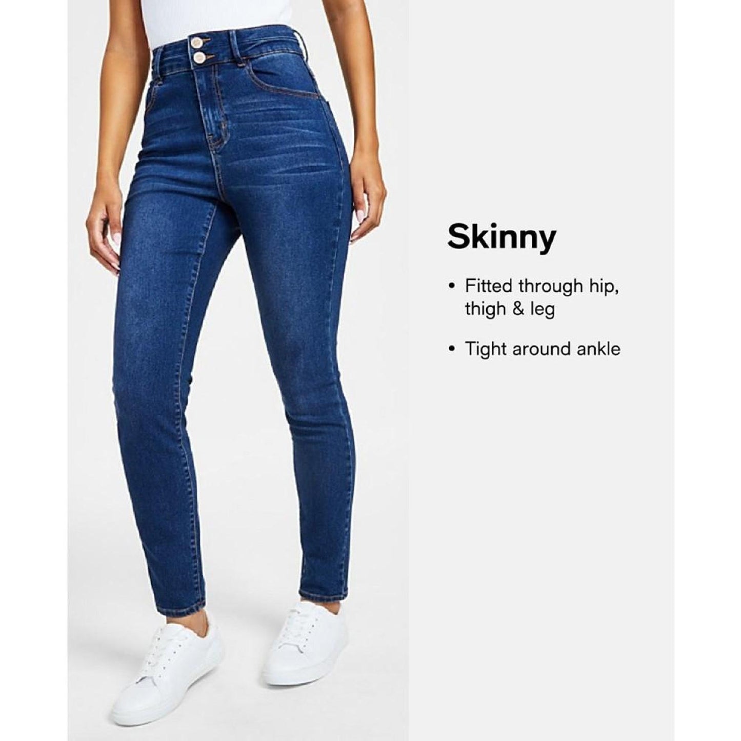 Women's Selma High-Rise Cropped Skinny Jeans