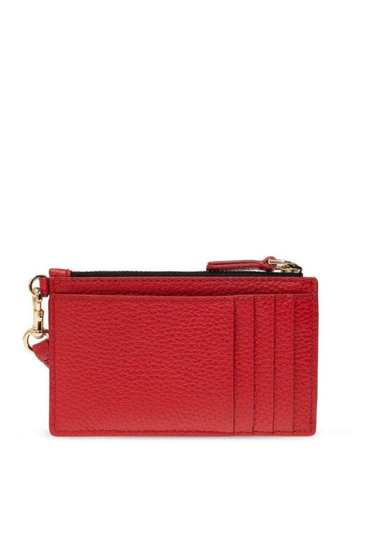 Marc Jacobs Logo Embossed Zipped Wallet