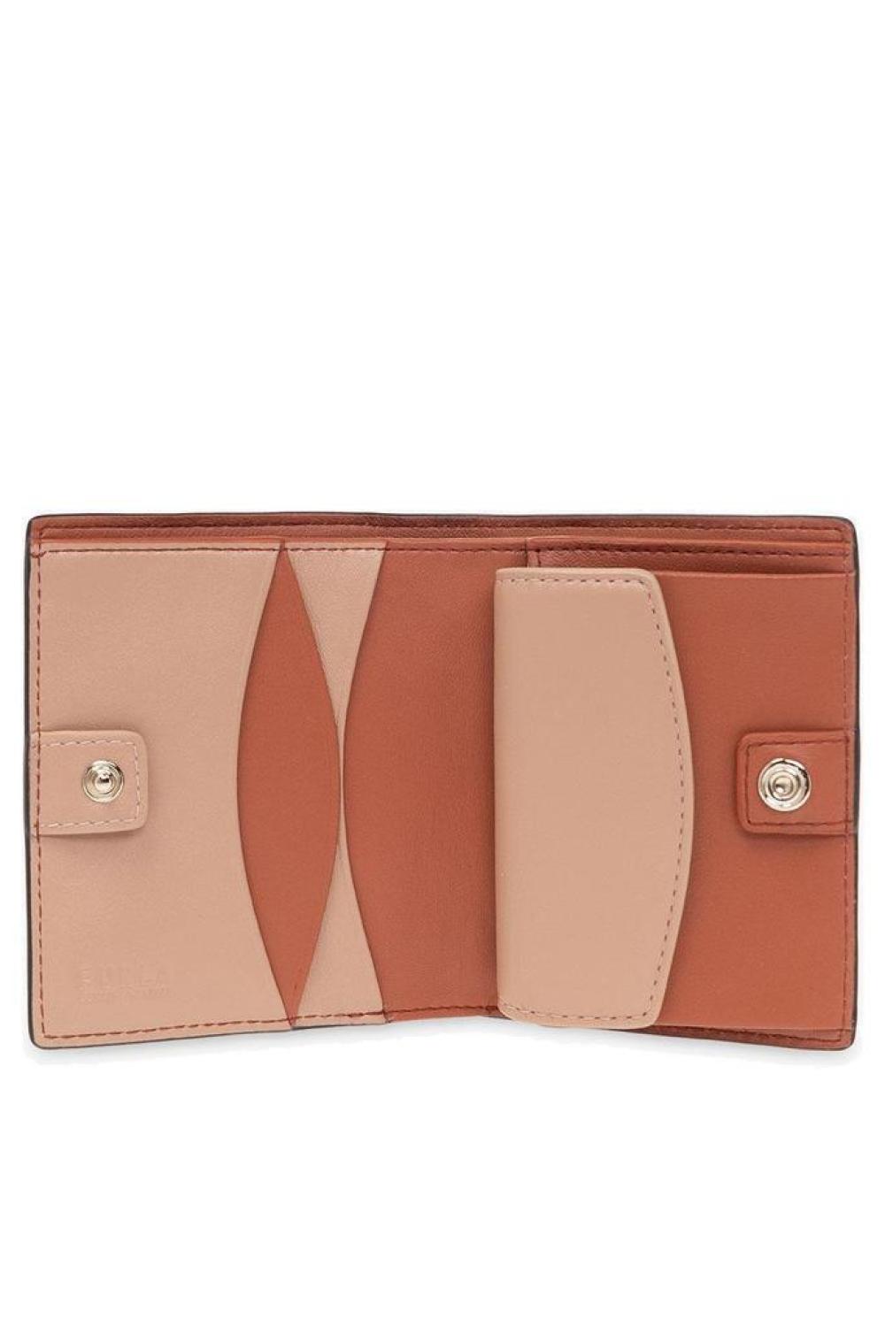 Furla Logo Plaque Bi-Fold Wallet