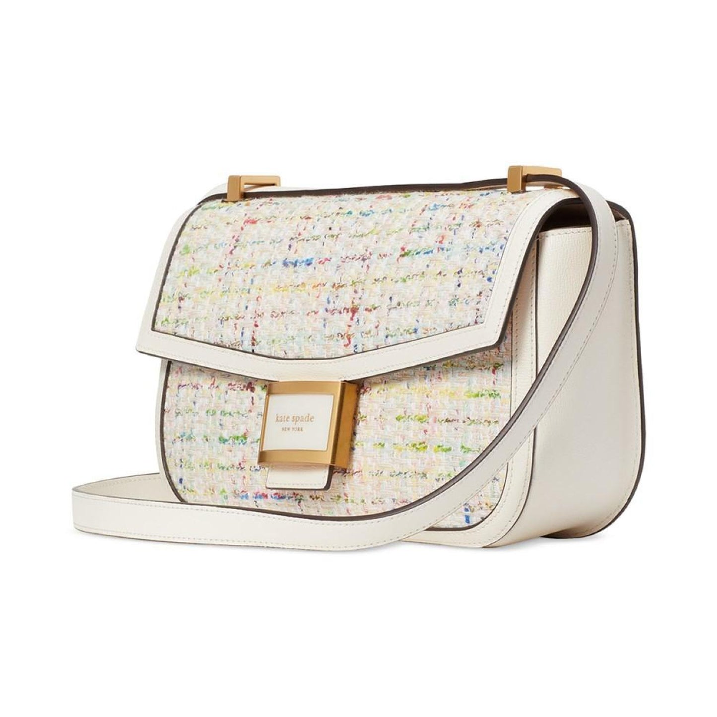 Katy Small Tweed Convertible Shoulder Bag