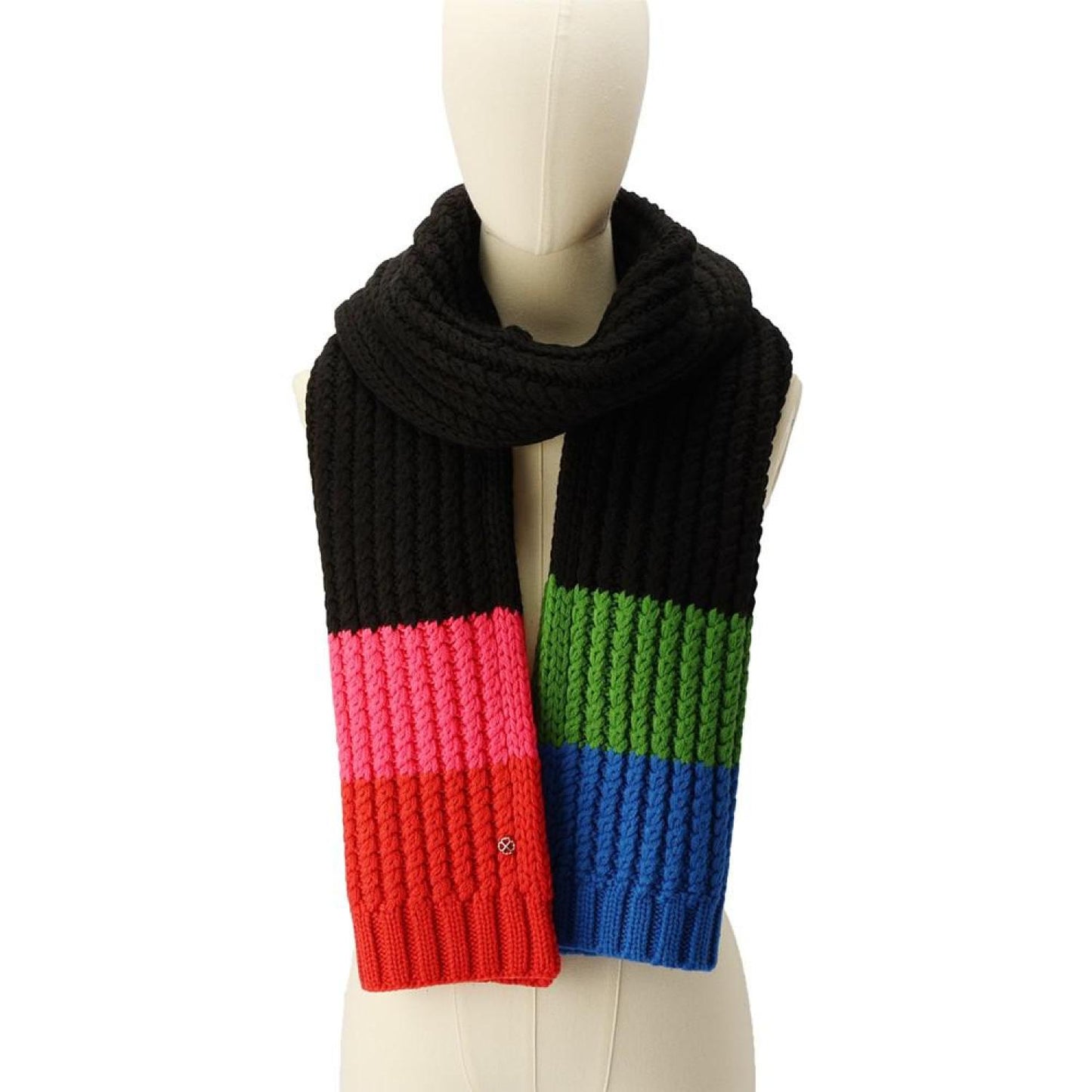 Women's Marble Cable-Knit Scarf