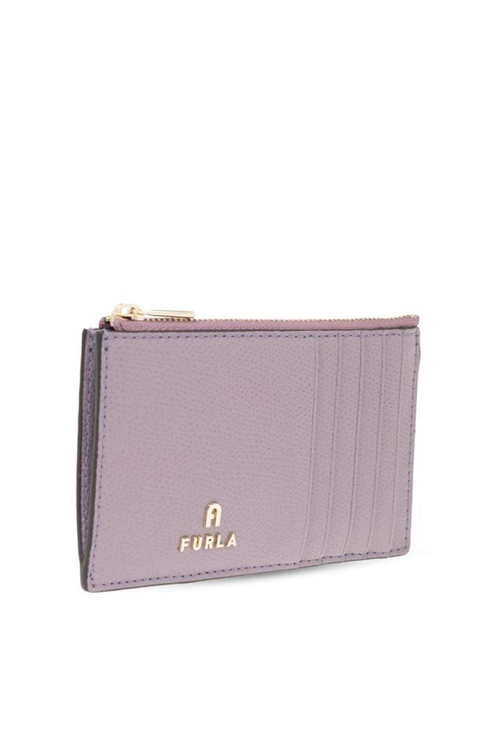 Furla Logo Plaque Zipped Cardholder