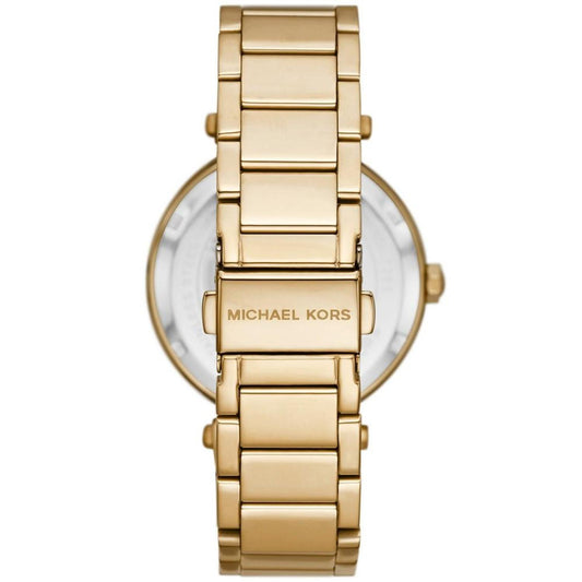 Women's Parker Three-Hand Gold-Tone Stainless Steel Bracelet Watch 39mm