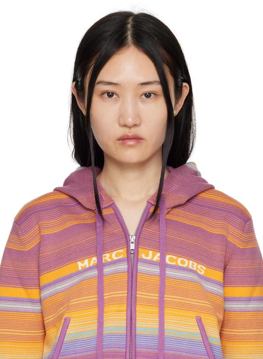 Gold & White 'The Medallion' Stud Earrings