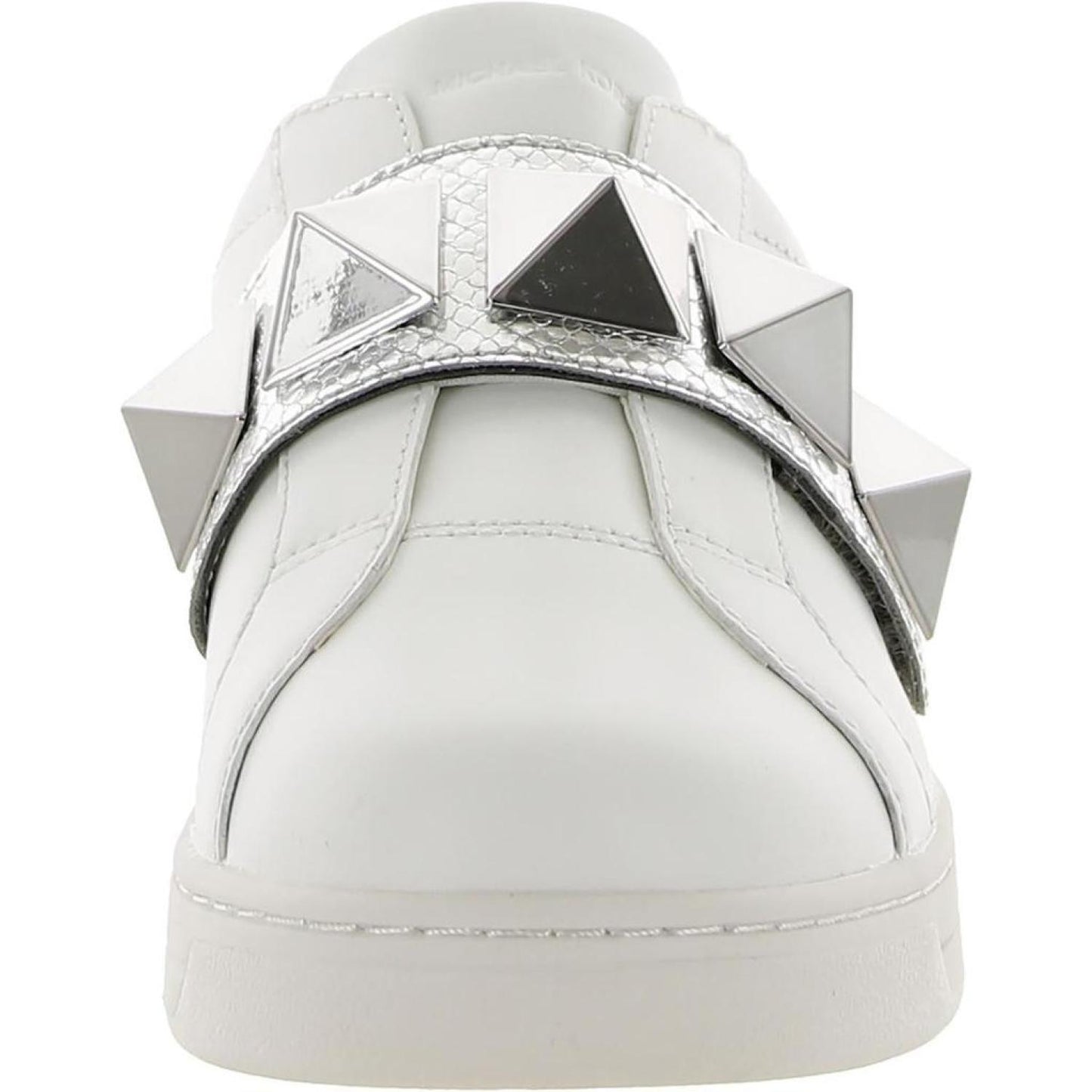 Kenna Womens Leather Studded Casual and Fashion Sneakers