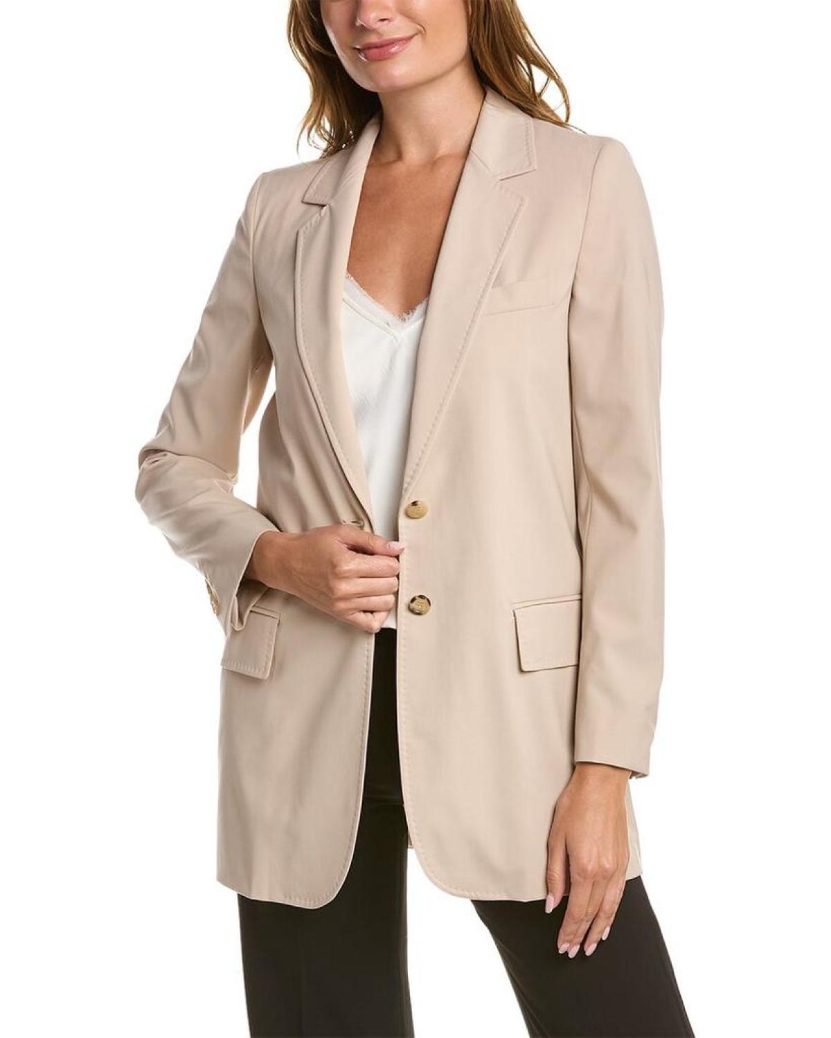 Max Mara Anta Wool-Blend Blazer