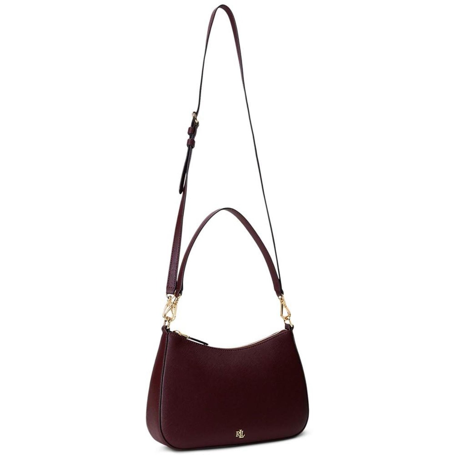 Crosshatch Leather Medium Danni Shoulder Bag