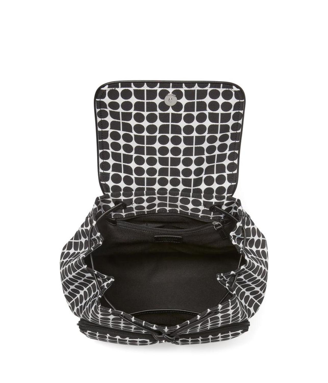 Noel Printed Fabric Backpack