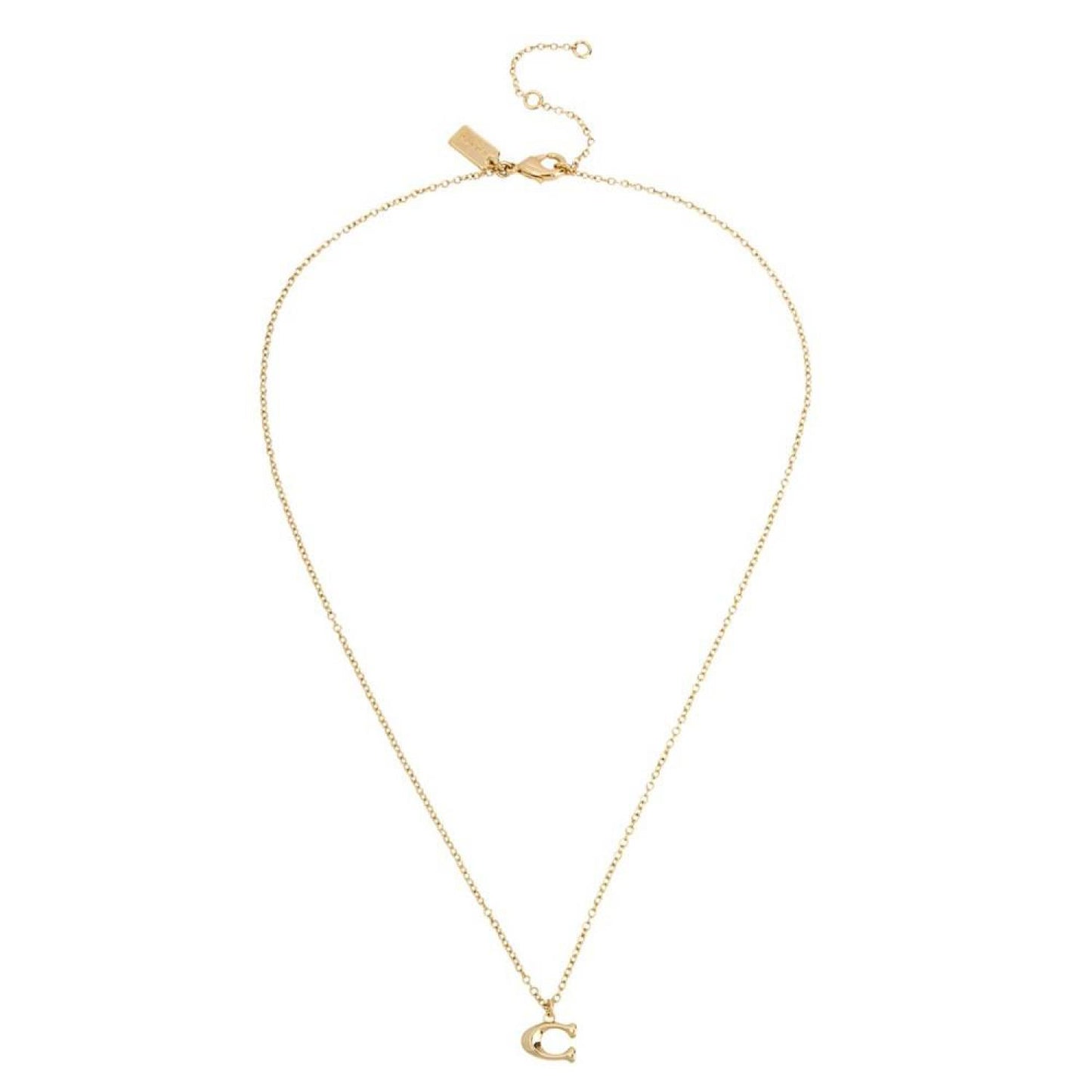 Signature C Starter Necklace, 16" + 2" extender