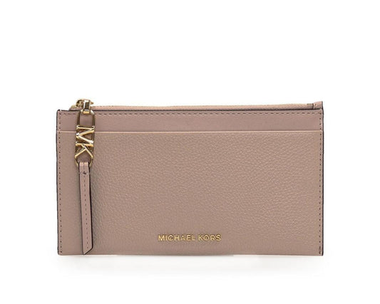 Michael Michael Kors Logo Plaque Zipped Wallet