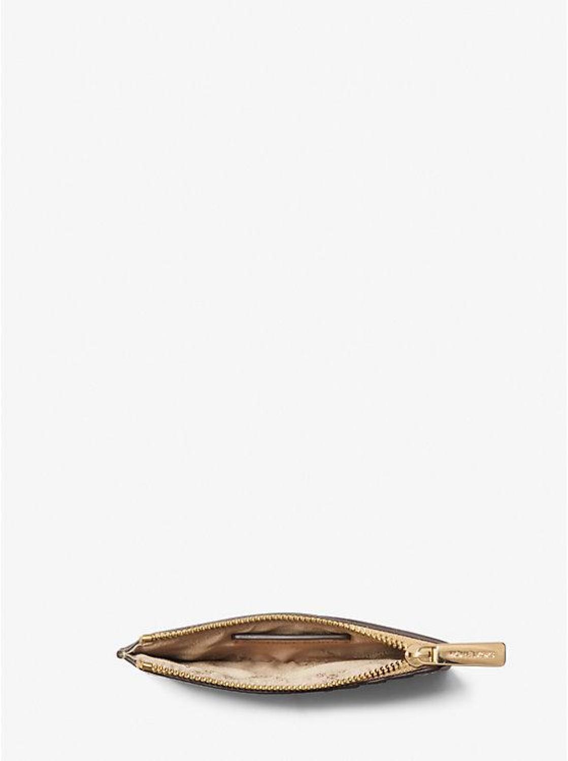 Jet Set Travel Medium Two-Tone Leather Card Case