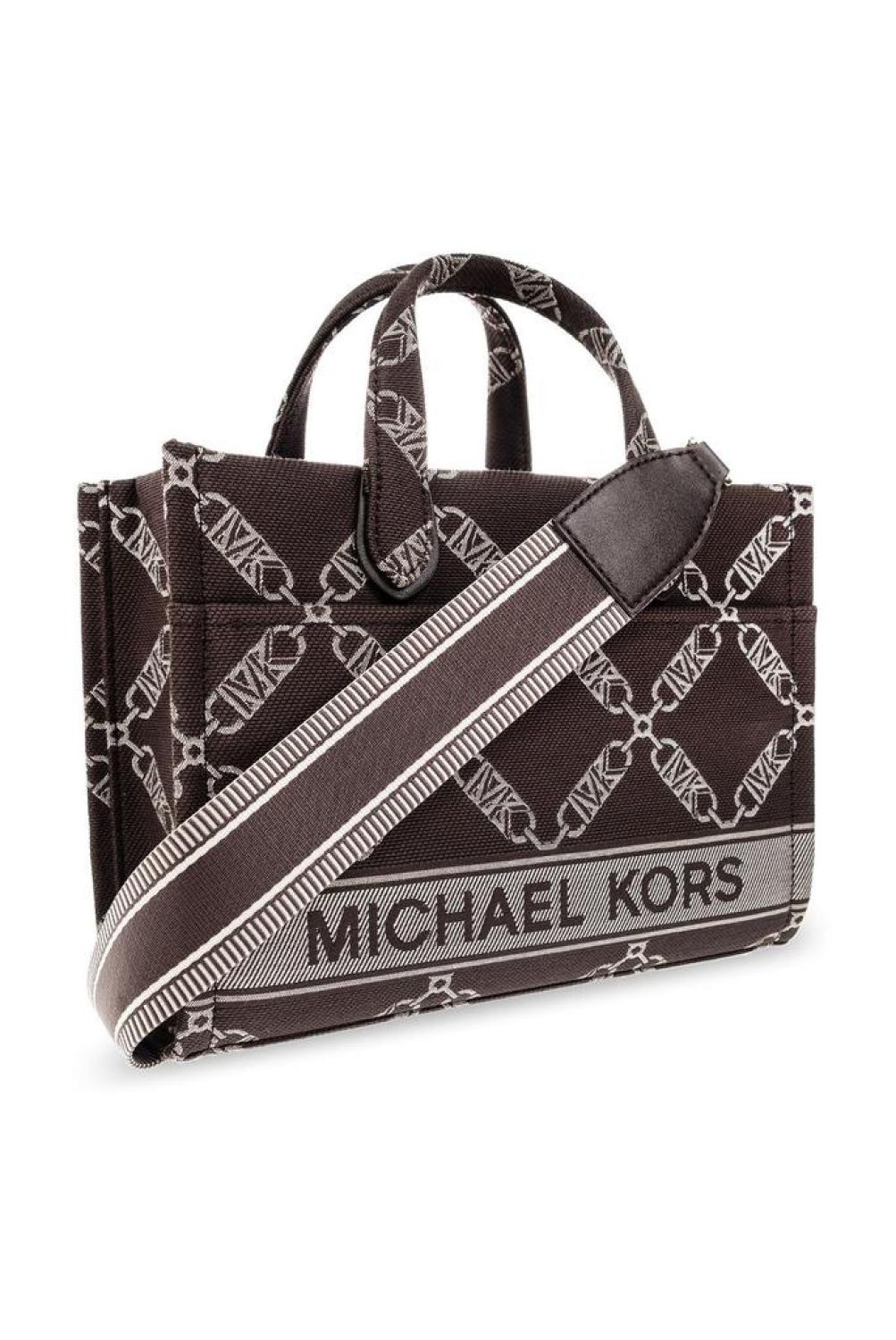 Michael Michael Kors Gigi Empire Logo Jacquard Top Handle Bag