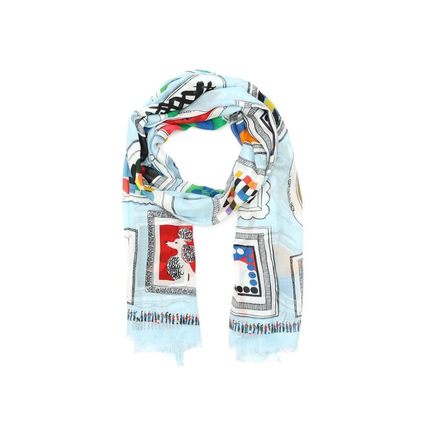 Gallery Wall Oblong Scarf