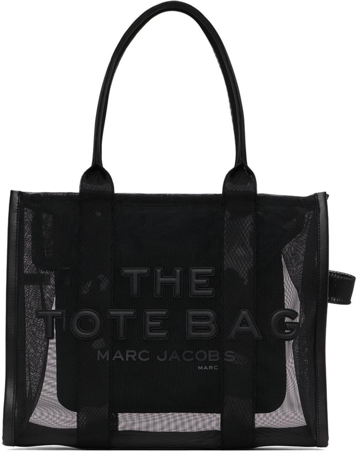Black Large Mesh 'The Tote Bag' Tote