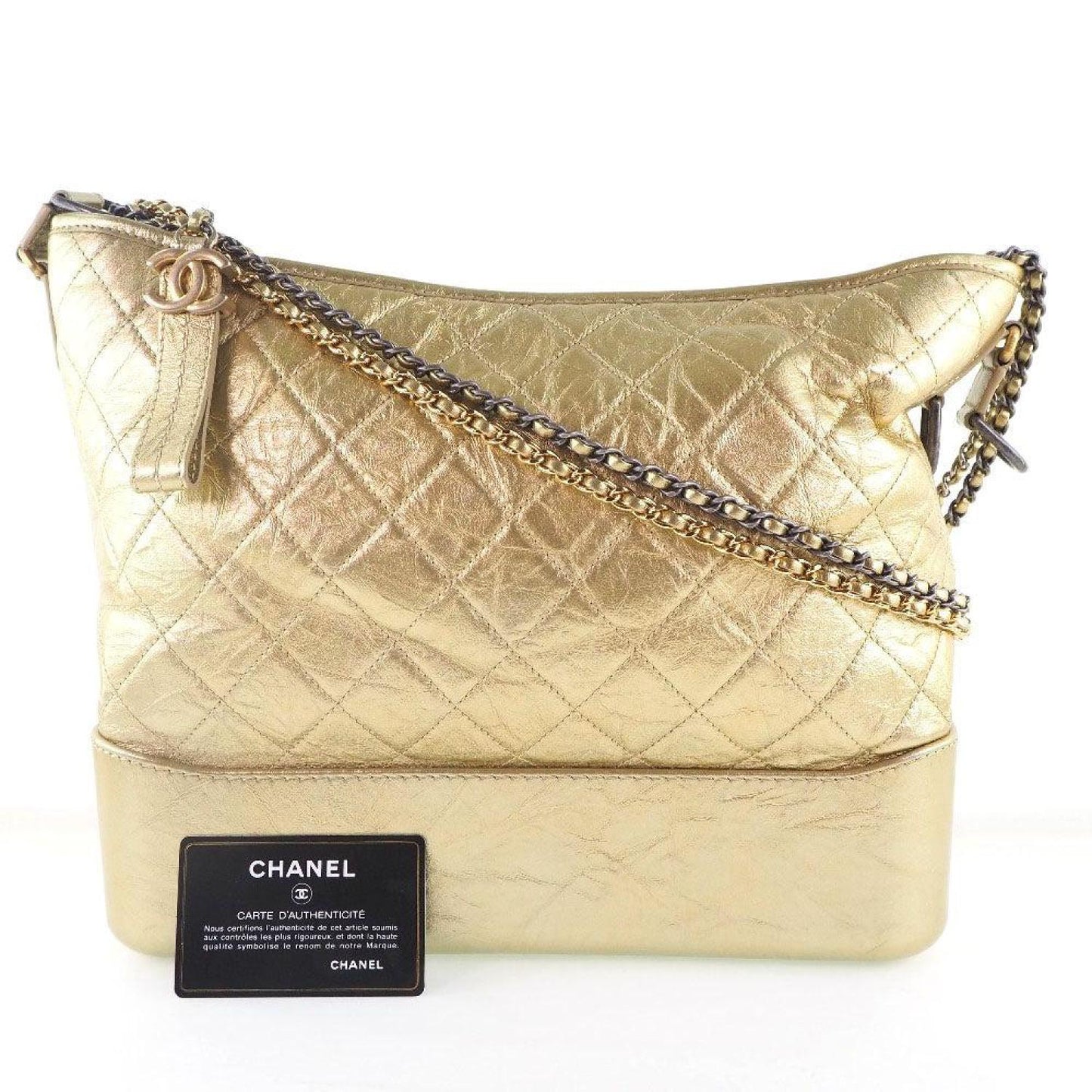 Chanel Gabrielle Pony-Style Calfskin Shoulder Bag (Pre-Owned)