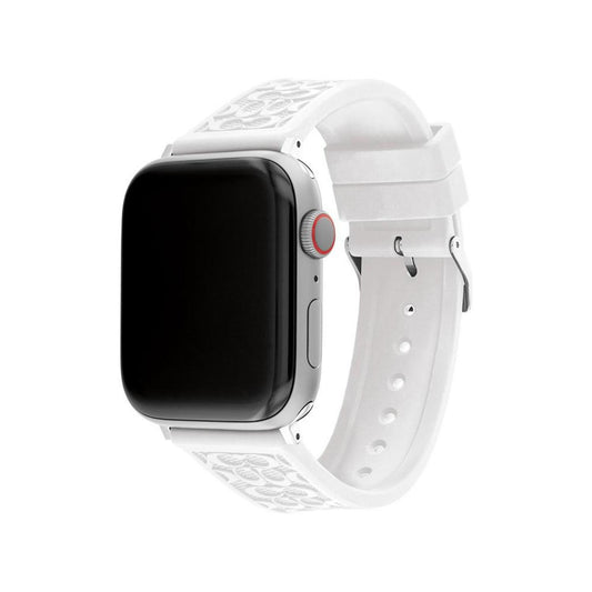 White Silicone Strap 42/44/45mm Apple Watch Band