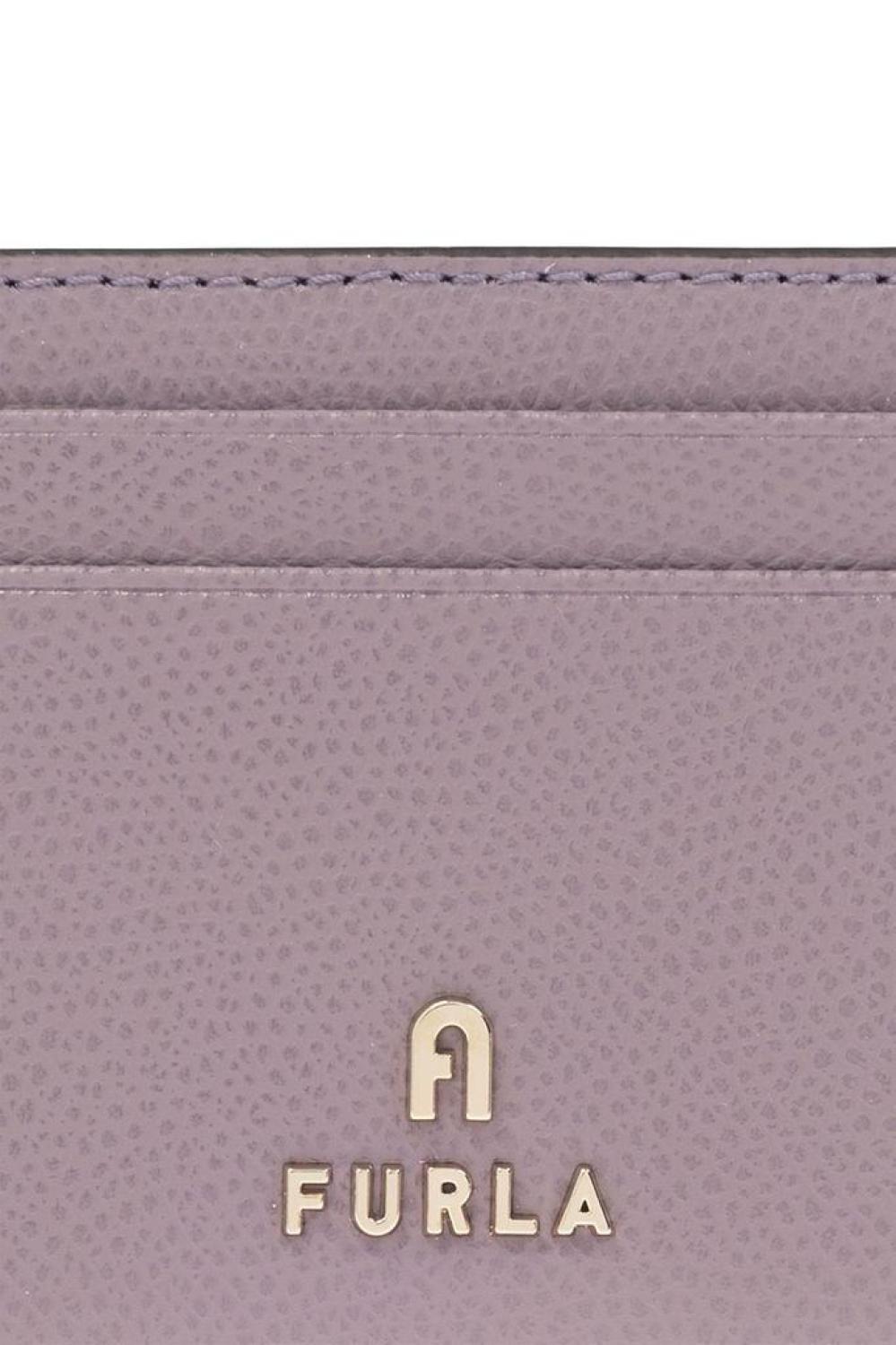 Furla Logo Plaque Card Holder