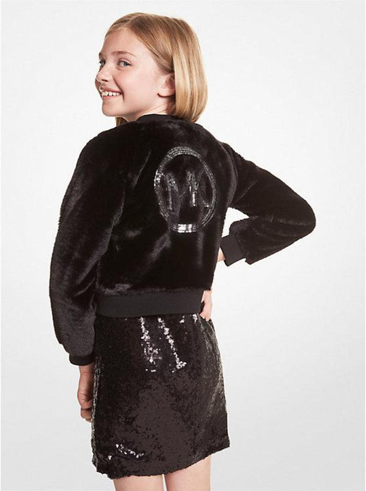 Faux Fur Bomber Jacket