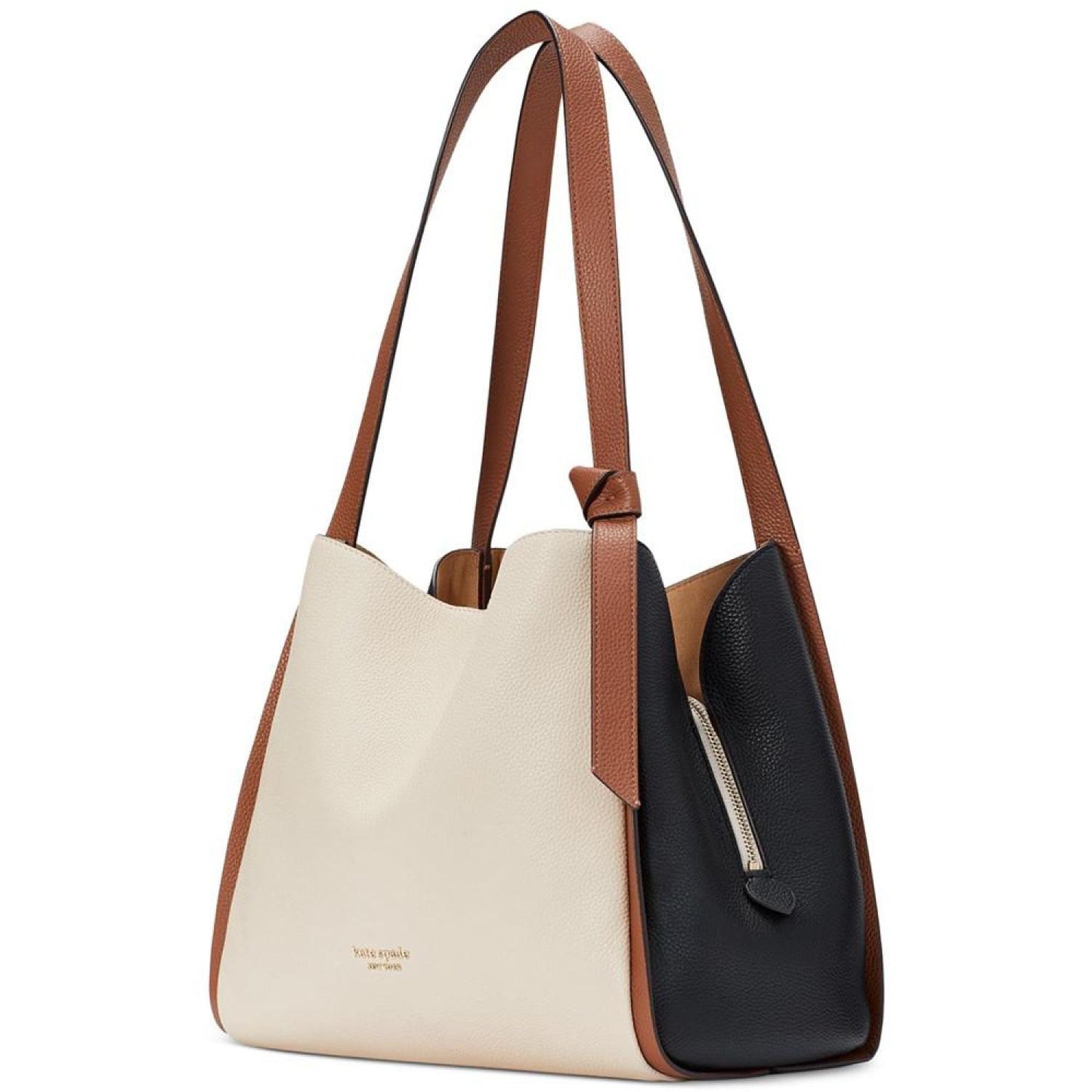 Knott Large Leather Shoulder Bag