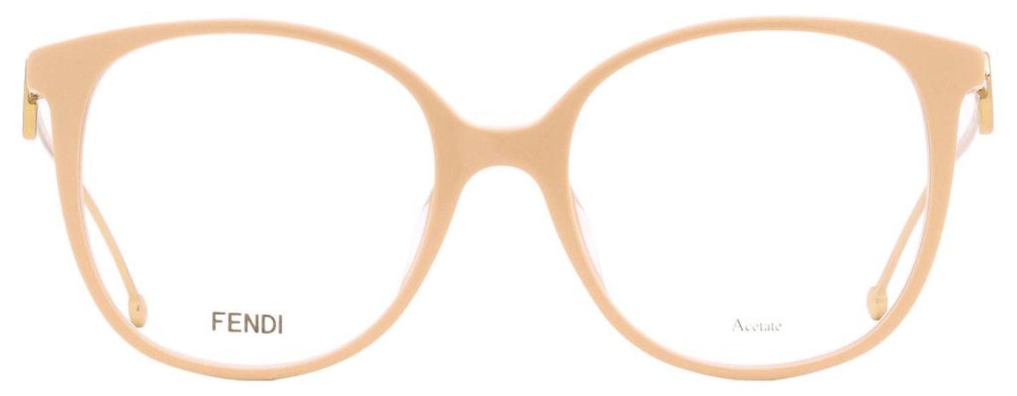 Fendi Women's Square Eyeglasses FF0425F FWM Nude/Copper 54mm
