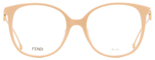 Fendi Women's Square Eyeglasses FF0425F FWM Nude/Copper 54mm