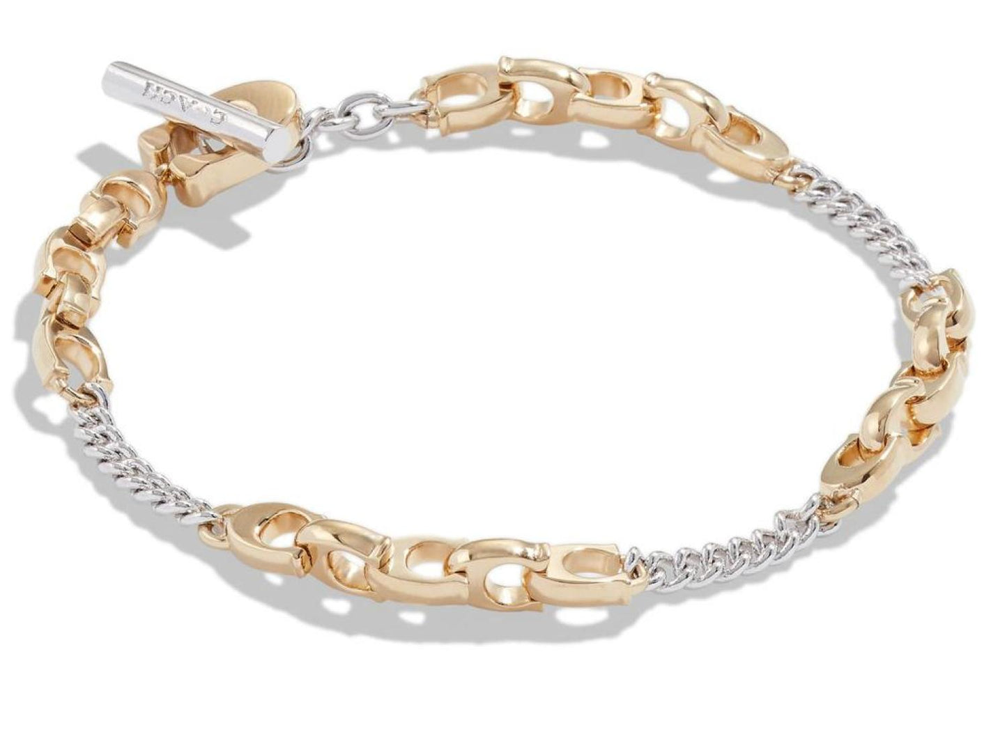 Mixed Metal Chain Bracelet