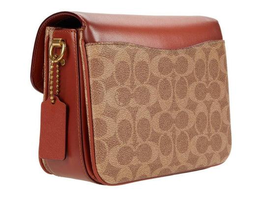 Coated Canvas Signature Cassie Crossbody 19