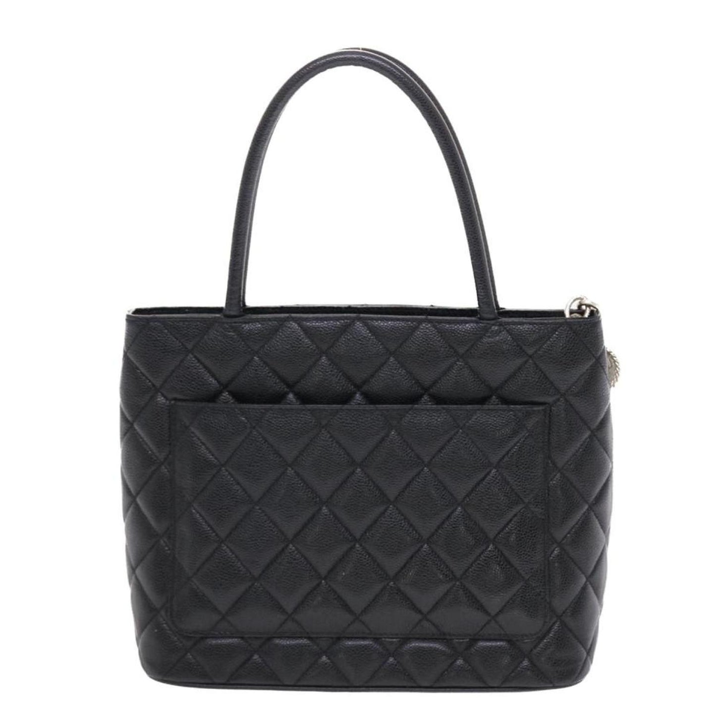 Chanel Medaillon Leather Tote Bag (Pre-Owned)