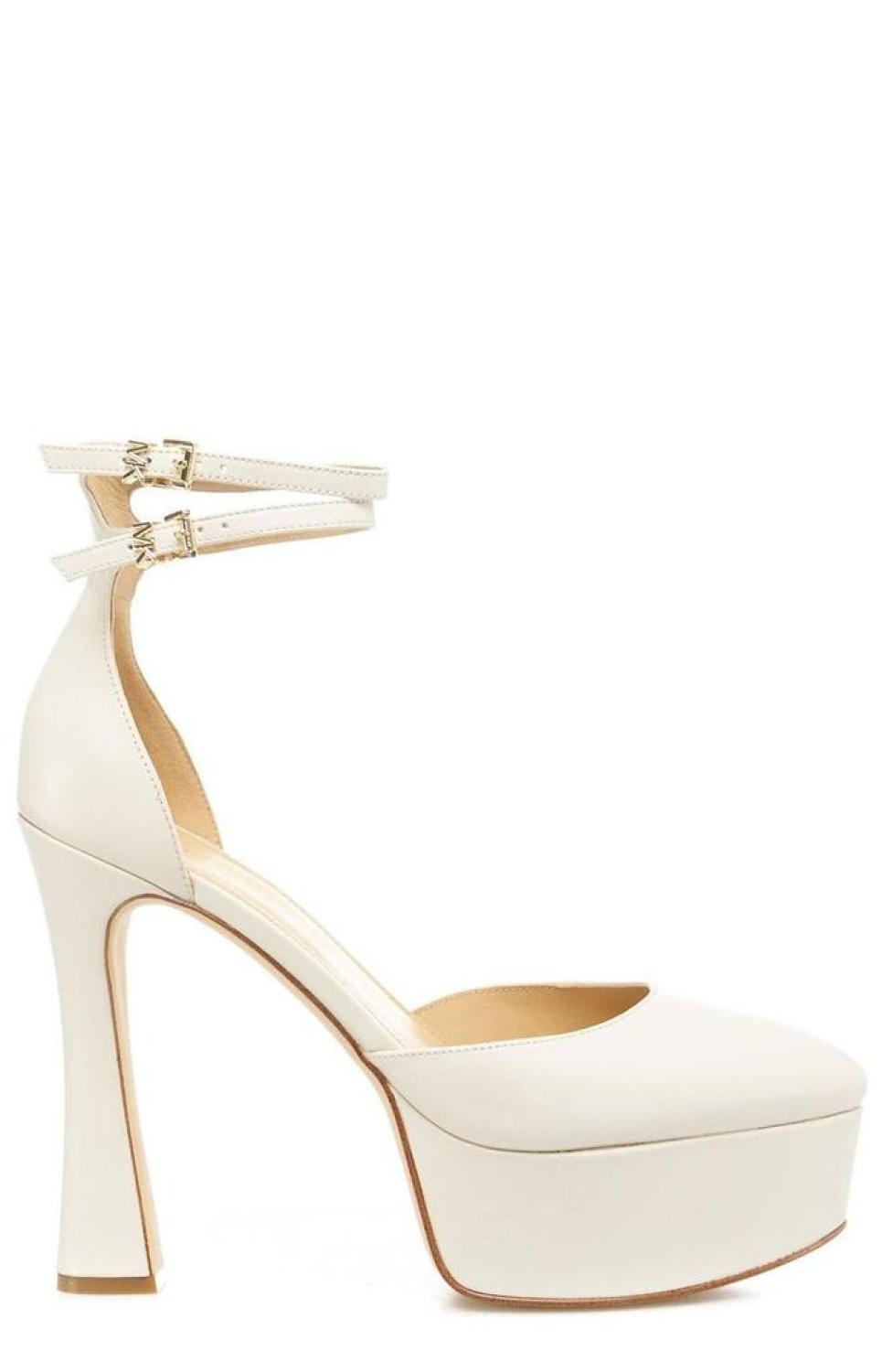 Michael Michael Kors Ankle Strap Platform Pumps