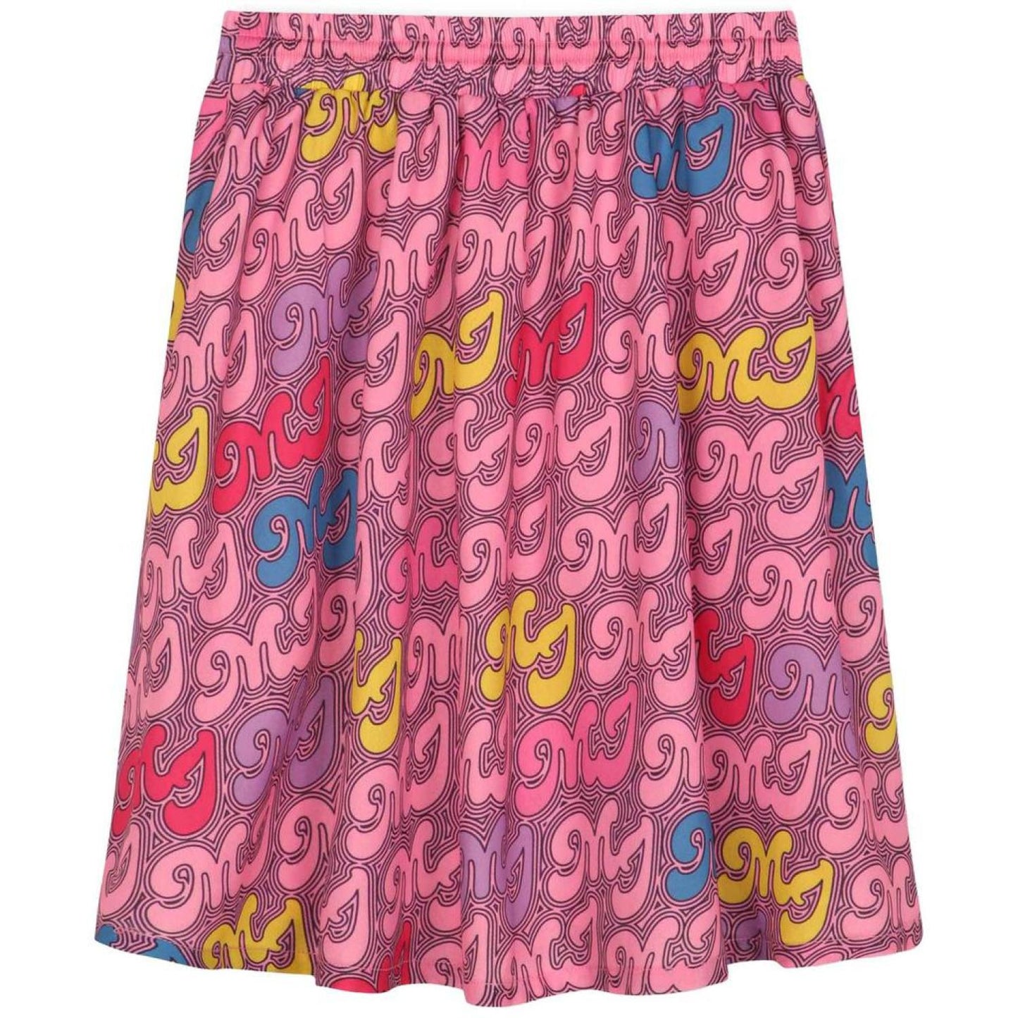 The Marc Jacobs Kids Monogram Pattern Elastic Waist Skirt